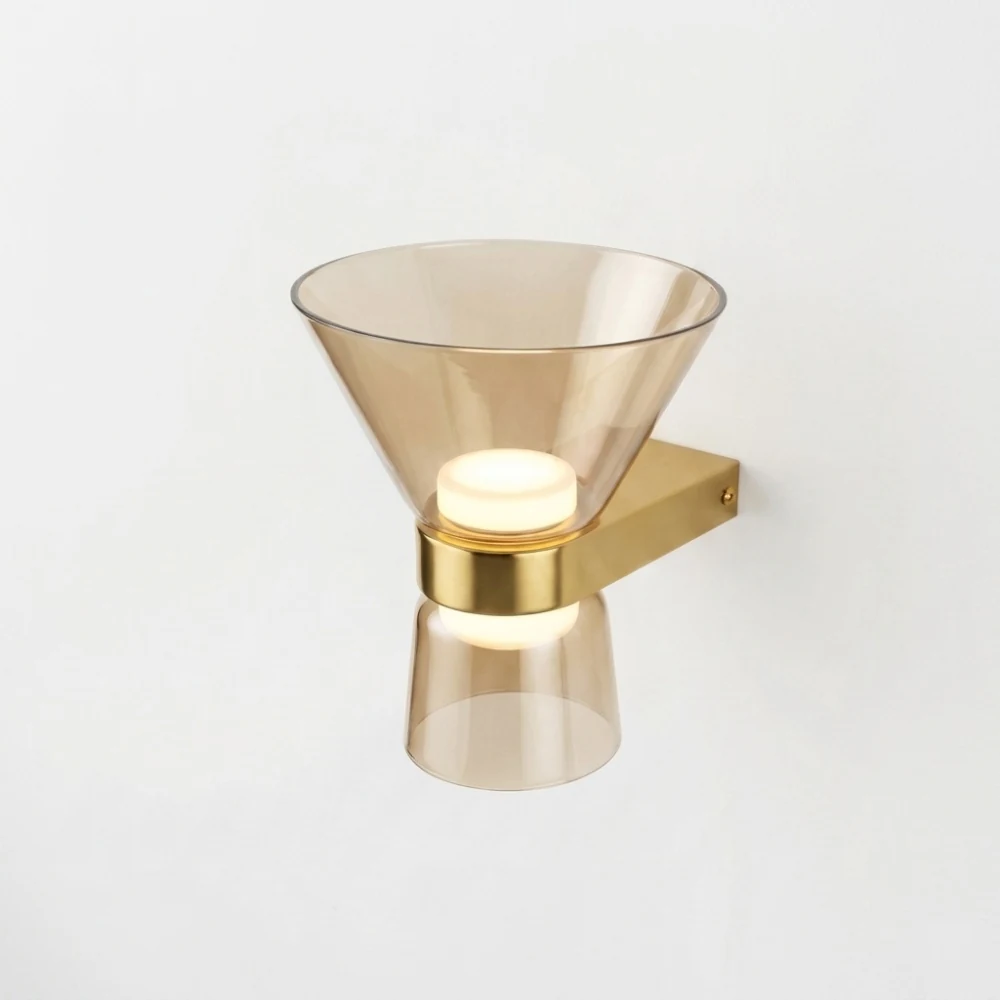 Hourglass Glass Pendant Light detail