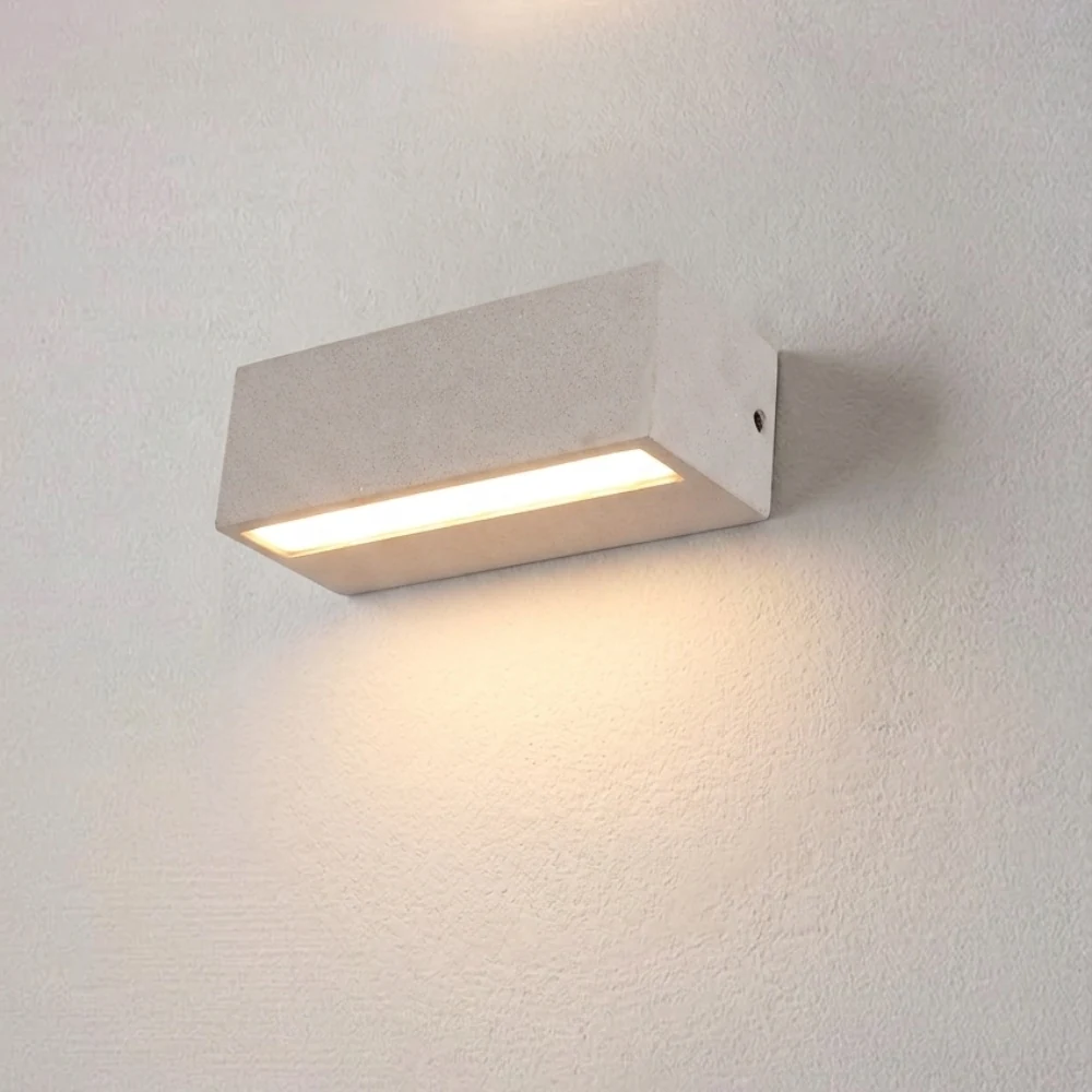 Minimalist Architectural Block Wall Light