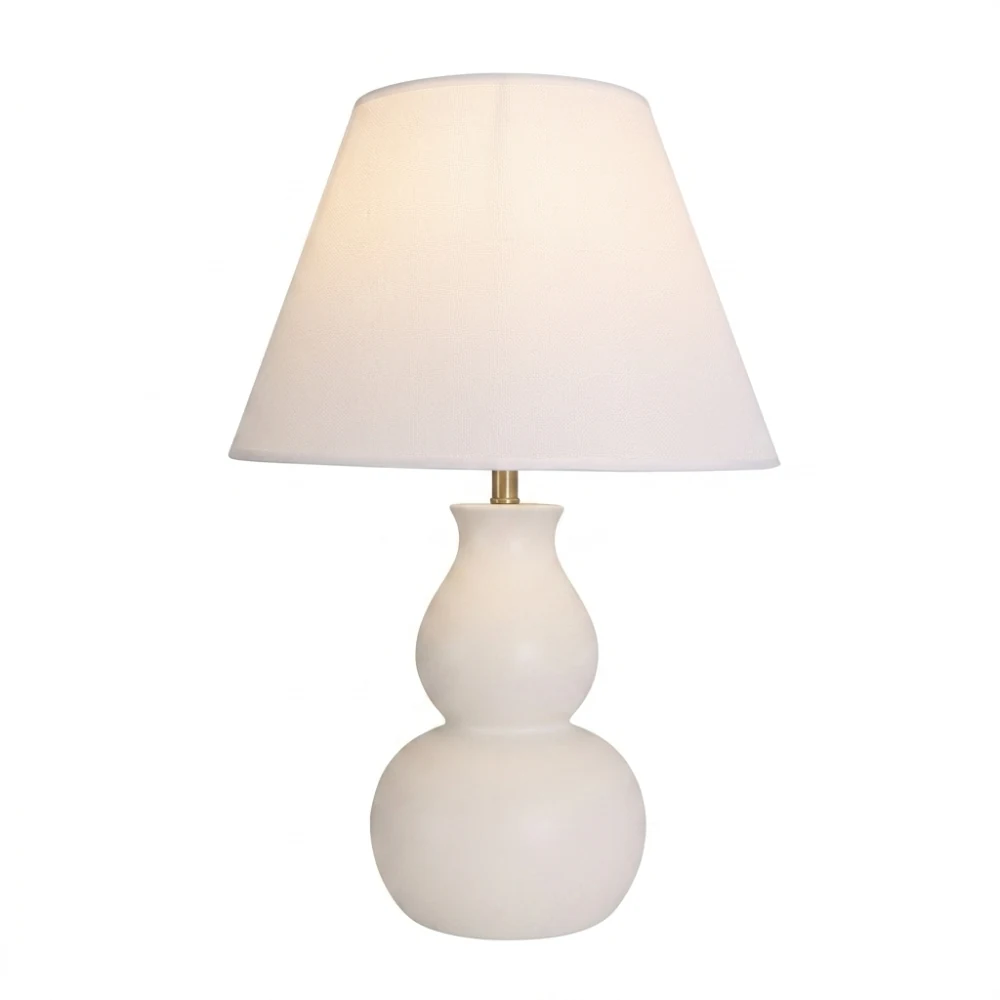 Minimalist Ceramic Accent Table Lamp detail