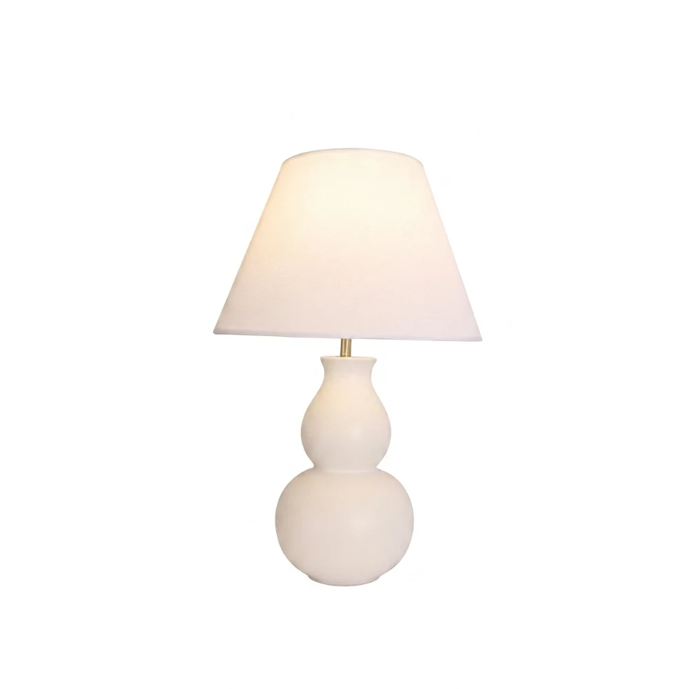Minimalist Ceramic Accent Table Lamp detail