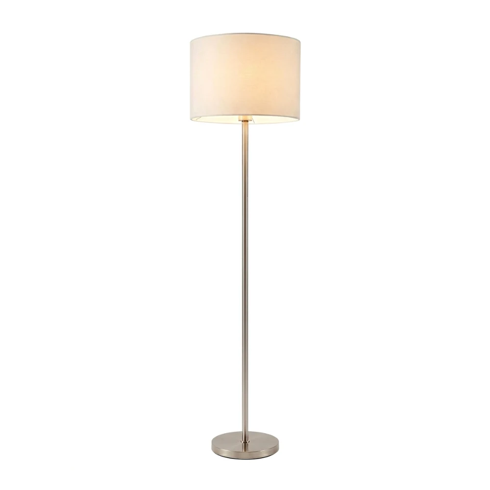 Minimalist Drum Shade Floor Lamp detail