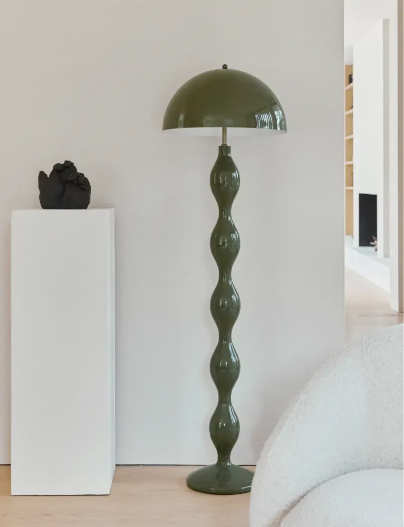 Spindle Dome Floor Lamp detail