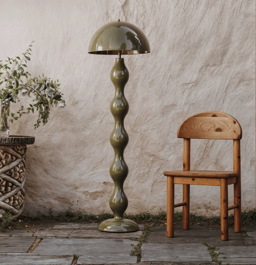 Spindle Dome Floor Lamp detail