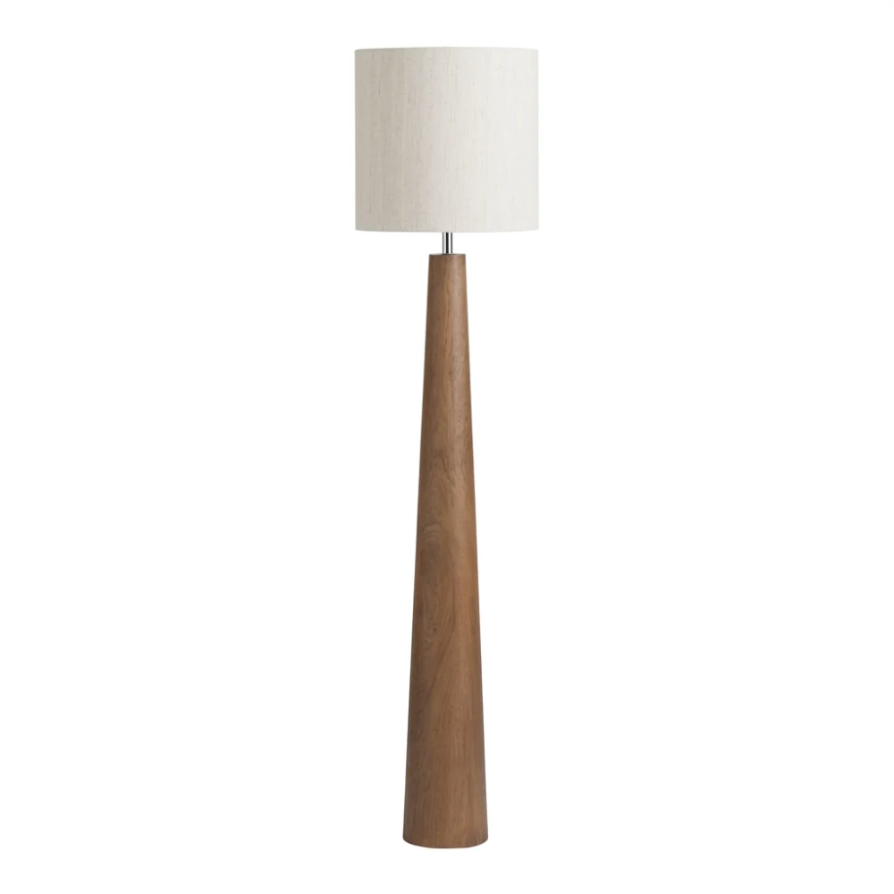 Tapered Wood Floor Lamp-2 detail