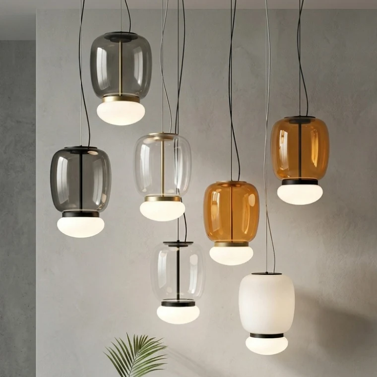 Vistosi Style Glass Pendant Light