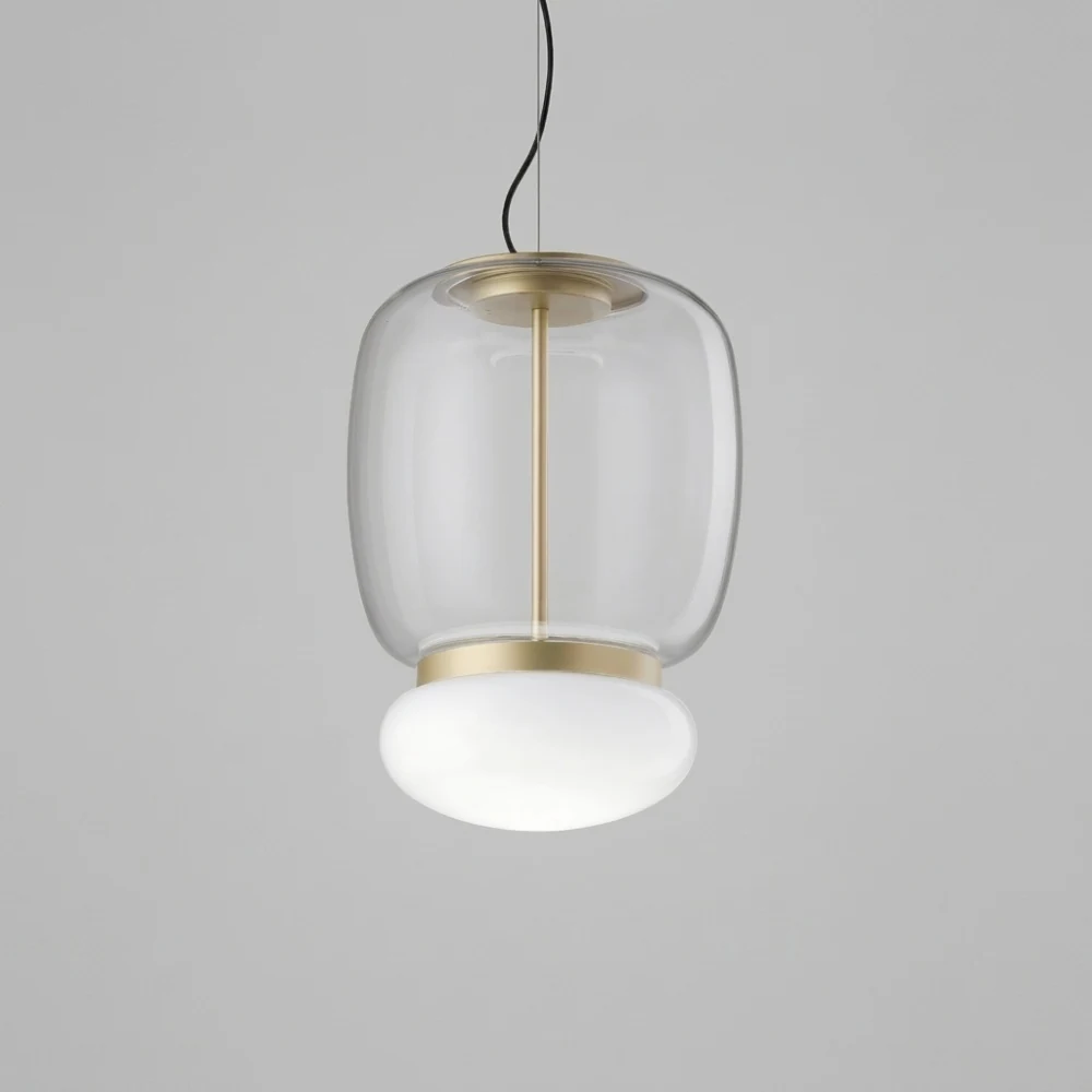 Vistosi Style Glass Pendant Light detail