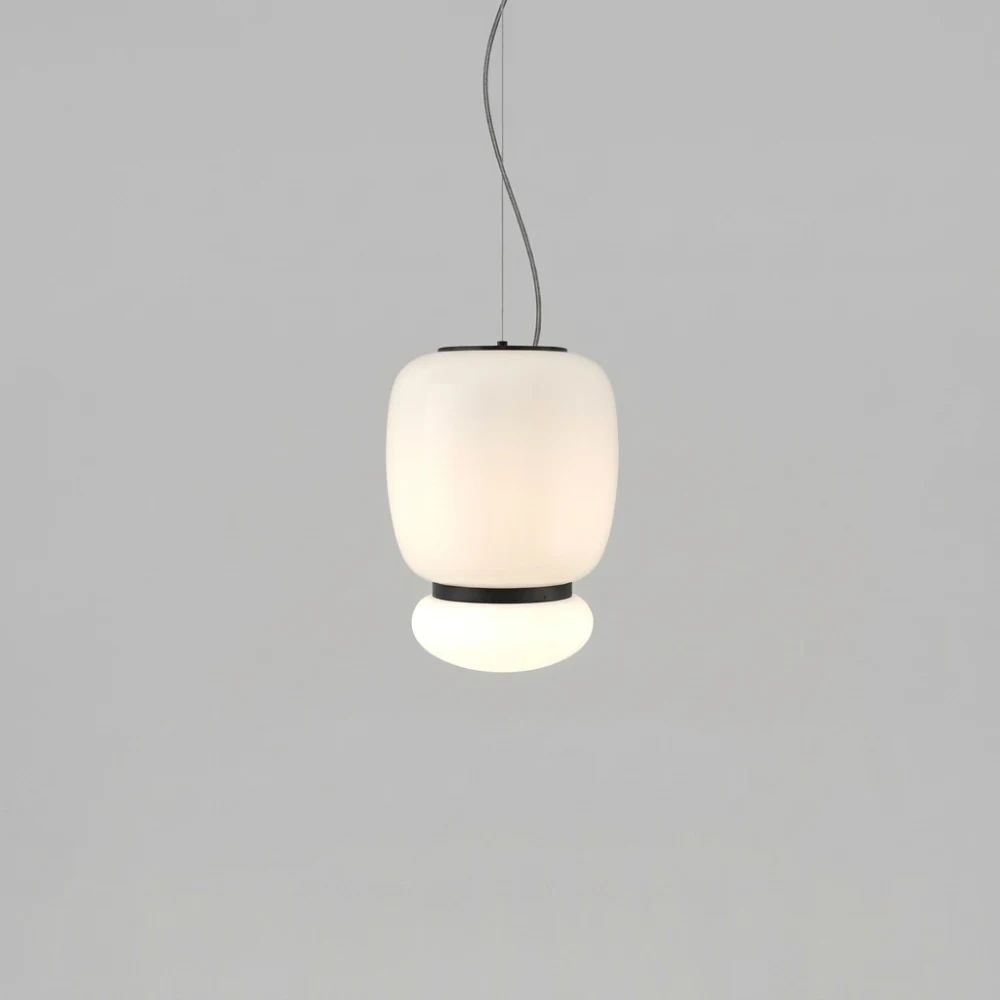 Vistosi Style Glass Pendant Light detail