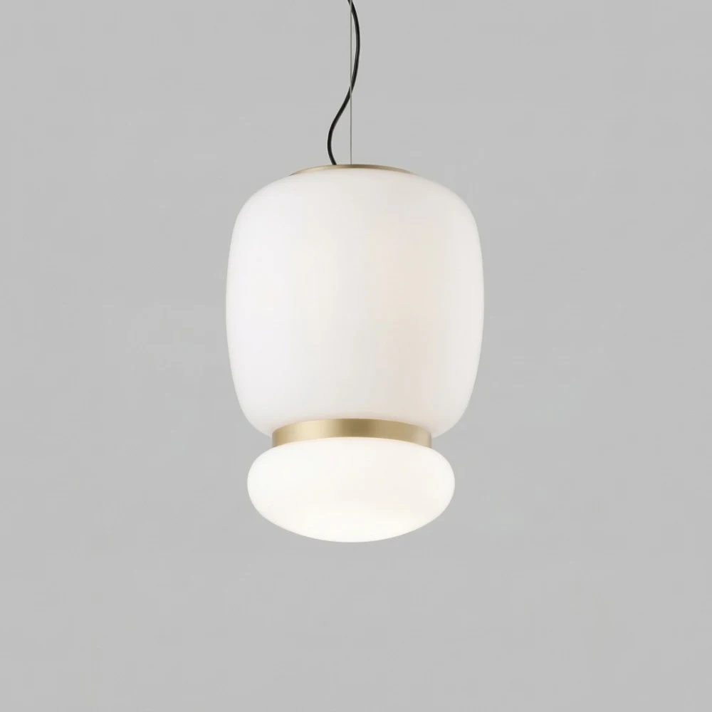 Vistosi Style Glass Pendant Light detail