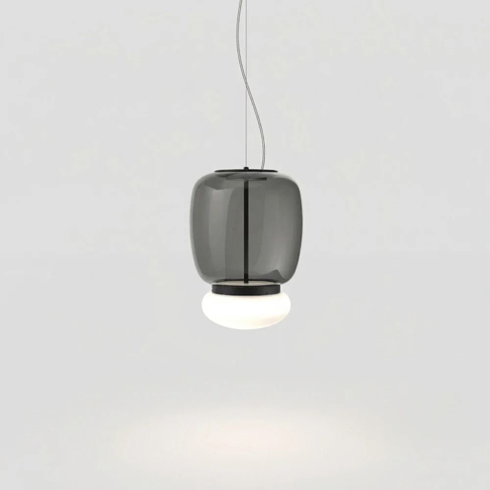 Vistosi Style Glass Pendant Light detail