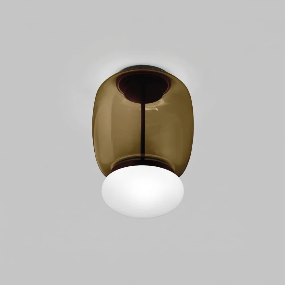 Vistosi Style Glass Pendant Light detail