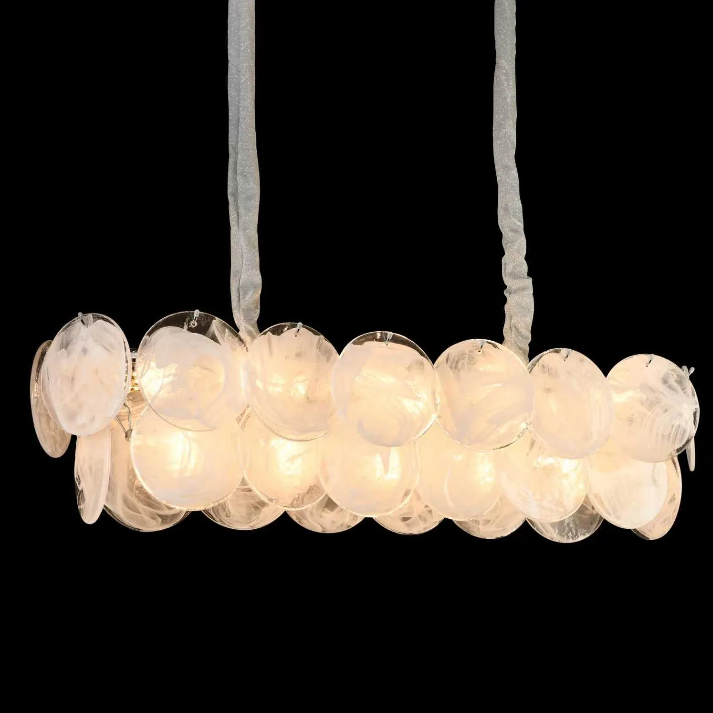 Capiz Shell Cluster Lámpara colgante detail view 8
