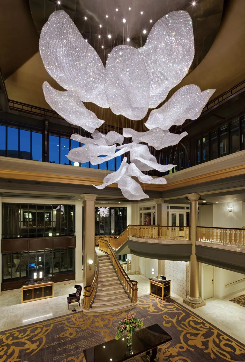 China Hotel Crystal Staircase