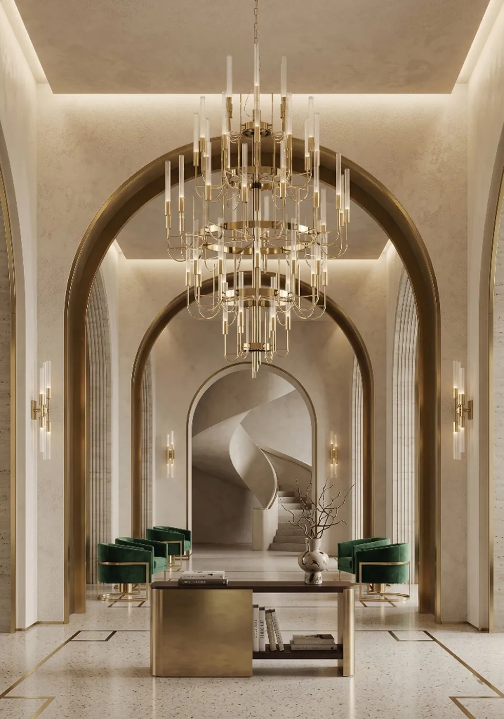 USA Glass Dining Installation project view