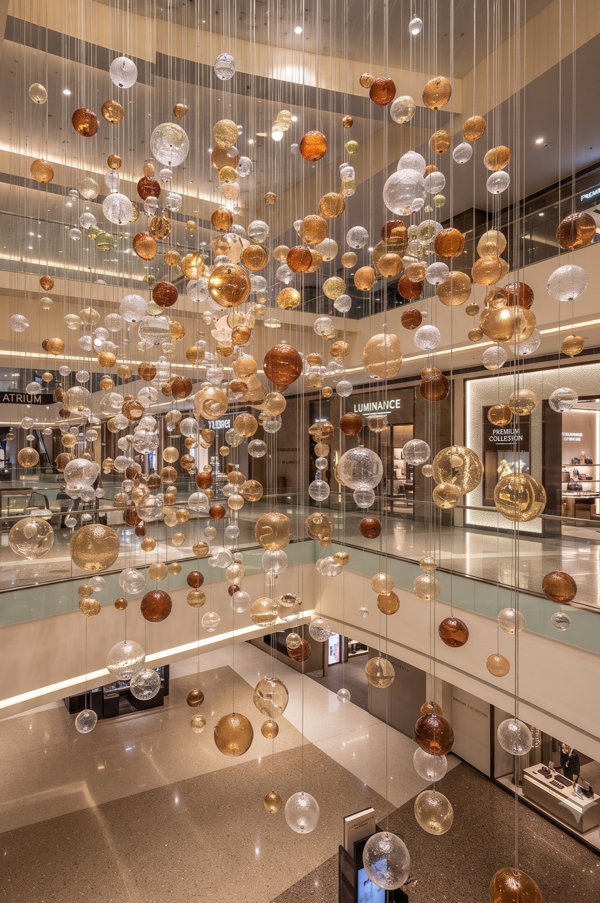 Mall lighting project